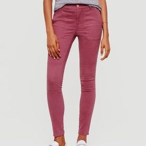 Lou & Grey Brush Up Mauve Skinny Cargo Pant